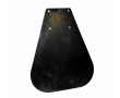 Bavette Garde Boue Solex 3800 Noir Premier mod&egrave;le 4 Trous Lisse (330 &agrave; 3800)