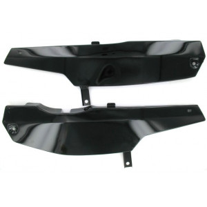 Capot Moteur MBK 51 Noir M&eacute;tal - Motob&eacute;cane 41 Club Super Swing 51V (La Paire) - Carter Chaine