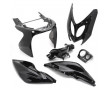 Carrosserie Scooter MBK Nitro Aerox 1997-2012 Noir Brillant (KIT 6 pieces)