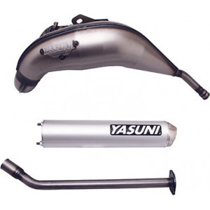 Pot d'&eacute;chappement Yasuni Cross Derbi DRD Racing / X-Race / X-Treme / Senda/SMT/RCR - Alu Passage Haut