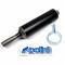 Silencieux pot d'échappement Polini Racing Cyclo Ø50mm Lg 200mm Noir Mat - Tube Ø16