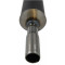 Silencieux pot d'échappement Polini Racing Cyclo Ø50mm Lg 200mm Noir Mat - Tube Ø18