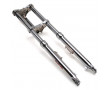 Fourche Cyclo Peugeot 103 RCX SPX (17 Pouces ) EBR Chrome &Oslash;28 (Frein Tambour)