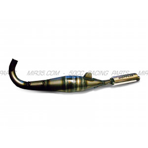 Pot d'&eacute;chappement Doppler ER1 Peugeot 103 RCX SPX Clip Verni Cartouche Alu