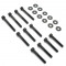 Vis Carter Replay Acier Peugeot Trekker TKR Speedfight Squab Noir 6x40-55 (KIT de 11)