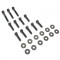 Vis Carter Replay Acier MBK Booster Yamaha Bw's Noir 6x25-40-45 (KIT de 12)