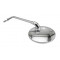 Paire de rétroviseur Rond Ø 103mm Chrome Universel Moto Cyclo Scooter (M8 + adaptateurs M10)