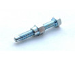 Vis Tendeur de Roue / Chaine M5X80 Lg. 35mm Motob&eacute;cane AV65 68 Mobylette 