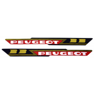Autocollants Carters Lat&eacute;raux Peugeot BB C CT VCT RS VRS - La Paire