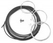 KIT Complet Cables + Gaine Noir + Butees 103 / 51 (GAZ / Starter / D&eacute;compresseur / Frein Avant / Frein Arriere)