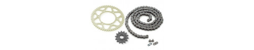 Kit chaine moto 50cc