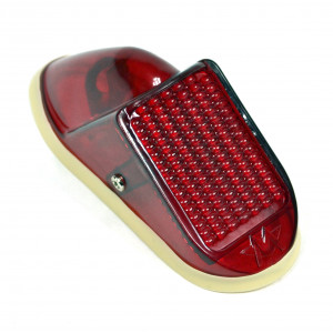 Cabochon Feu Arri&egrave;re avec Joint Manducher Mobylette Motob&eacute;cane Motoconfort / Cady M1