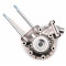 Carter Moteur Polini Peugeot 103 pour Support Origine Kit Complet + Clapet + Pipe 15/19 + Roulements