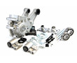 Carter Moteur Polini Peugeot 103 RCX SPX Support Int&eacute;gr&eacute; Kit Complet + Clapet et Pipe 15/19 + Roulement