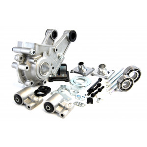 Carter Moteur Polini Peugeot 103 RCX SPX Support Int&eacute;gr&eacute; Kit Complet + Clapet et Pipe 15/19 + Roulement