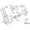 Carter Moteur Cyclo Polini MBK 51 Complet + Boite a Clapet 15 / 19