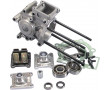 Carter Moteur Cyclo Polini MBK 51 Complet + Boite a Clapet 15 / 19