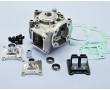 Carter Moteur Cyclo Polini MBK 51 Nu + Boite a Clapet 15 / 19 (sans Roulement)