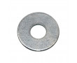 Rondelle Plate 6mm Large Acier Zingu&eacute; 6x18x1 fabrication France - Lot de 10