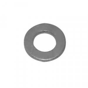 Rondelle Plate 7mm Medium Acier Zingu&eacute; 7.4x16x1.5 (NFE 25513) - unit&eacute; (Culasse / carter)