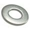 Rondelle Plate 7mm Medium Acier Zingué 7x16 fabrication France - Lot de 10