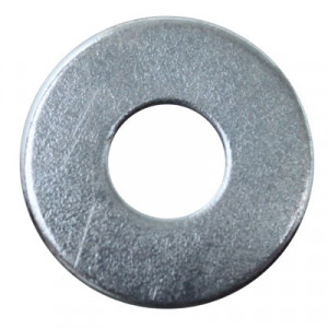 Rondelle Plate 8mm Large Acier Zingu&eacute; 8.4x22x1.5 (NFE 25513) - Unit&eacute;