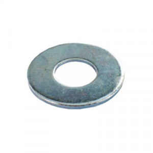 Rondelle Plate 5mm Medium Acier Zingu&eacute; 5.3x12x1 (NFE 25513) - unit&eacute;