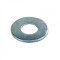 Rondelle Plate 5mm Medium Acier Zingué 5.3x12x1 - unité