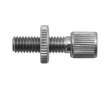 Vis Tendeur de Cable / Gaine M6x100 non Fendue - Lg 20mm Petite Molette Pour Frein Peugeot (Gaine &Oslash;7mm)
