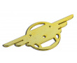 Monogramme R&eacute;servoir Or Mobylette Motob&eacute;cane Motoconfort Sp&eacute;ciale SP 50 94 TT 98 (unit&eacute;)