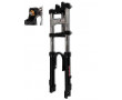 Fourche EBR Master Racing R&eacute;glable Cyclo MBK 51 / Peugeot 103 - &Oslash;28mm + Raidisseur