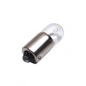 Ampoule 12V 4W BA9S Blanc - Feu Arri&egrave;re Peugeot 103 / MBK 51 / T&eacute;moin, Clignotant - Qualit&eacute; Origine