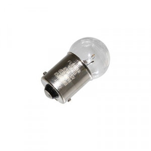 Ampoule 6V 5W BA15S Graisseur Blanc - Feu Cyclo Ancien