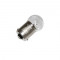 Ampoule 6V 5W BA15S Norme R5W Culot BA15S Graisseur Blanc (Feu Cyclo Ancien)