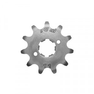 Pignon Derbi Senda 2000 GPR SMT RX50 chaine 420 - Renforc&eacute; IGM // Dents au choix