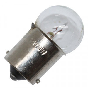 Ampoule 12V 10W BA15S Norme R10W Standard Clignotant Scooter Homologu&eacute;e CE