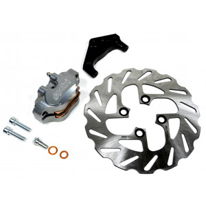 Kit Freinage Radial 200mm Polini MBK 51 Magnum XR - Booster 12" Rocket