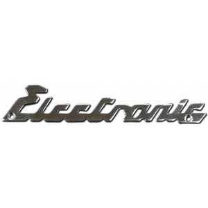 Monogrammes Carters Lat&eacute;raux Logo "Electronic" Mobylette MBK Motob&eacute;cane Motoconfort Sp&eacute;ciale SP 94 TT 98 99Z