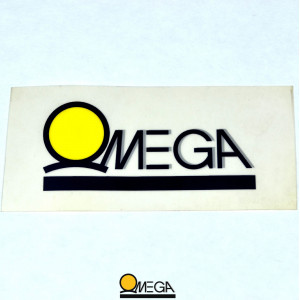 Autocollant Transfert Omega pour Silencieux Cyclo - NOS Stock D'&eacute;poque
