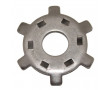 Rondelle Etoile Dent&eacute; Joue Fixe Variateur Peugeot Buxy Speedfight Trekker Vivacity TKR Ludix Kisbee 2T Squab + Rochet Kick