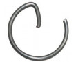 Clips de Piston &Oslash; 12x1 en G - Cyclo Peugeot 103/ Piaggio / Derbi / AM6 (&agrave; Lunit&eacute;)