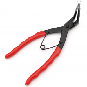 Pince a Circlips Coud&eacute;e a 90&deg; Longue - Clip Int&eacute;rieur Profonds Becs Longs 50mm