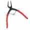 Pince a Circlips Coudée a 90° Longue - Clip Intérieur Profonds Becs Longs 50mm