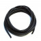 Fil antiparasite Bobine Haute Tension 7mm Souple Noir Jdracing - Au mètre (Universel Cyclo Moto Scooter)