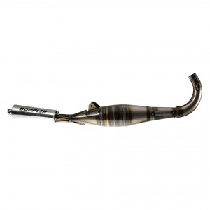 Pot d'&eacute;chappement Doppler ER1 Peugeot 103 SP MVL MV Vogue Verni Cartouche Alu