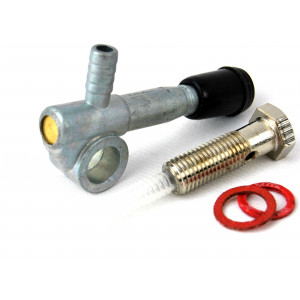 Robinet Essence Mobylette Motobecane Motoconfort AV7 AV88 /AV50 / AV40 &agrave; pousser (M8x100) // Remplac&eacute; par MBK 20450