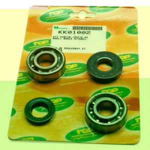 Roulement de Vilebrequin + Joint Spi Top Perf Booster Stunt Nitro SR50 (SKF)