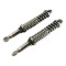 Amortisseur Ressort Extérieur 320mm Réglable Chromé - Mobylette Peugeot MBK Motobécane - Paire