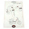 Autocollant Ninja Team Planche Décors n° 5 Cyclo 7 Stickers NOS