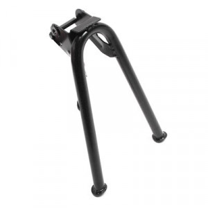 B&eacute;quille Centrale Peugeot 103 SP MV MVL Vogue Noire Hauteur 265mm